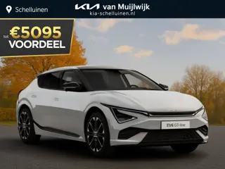 Kia EV6 GT-Line 84 kWh Panoramadak Nu €5.095,- voordeel! Nu tijdelijk extra scherp geprijsd! Incl. m