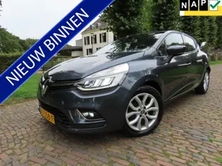 Renault Clio 1.2 TCe Intens Leer/Stof Sportstoelen Ecc Cruisecontrol Navigatie Achteruitrijcamera Ke