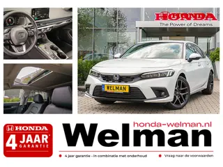 Honda Civic 2.0i e:HEV ADVANCE - PANORAMADAK - LEDER - FULL HYBRID