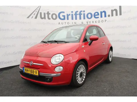 Fiat 500 0.9 TwinAir Lounge met schuifdak en airco