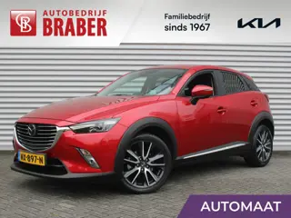 Mazda CX-3 2.0 SkyActiv-G 120 GT-M | Stuur-/stoelverwarming | Leer | Dodehoek detectie | Camera | Bo