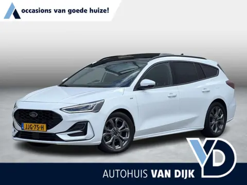 Ford Focus Wagon 1.0 EcoBoost Hybrid ST Line Style | Pano-schuifdak/Adapt.Cruise/Winterpack/18-inch