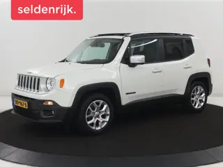 Jeep Renegade 1.4 MultiAir Limited | Panoramadak | Leder | Cruise control | Trekhaak | Dodehoek dete