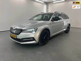 Skoda Superb Combi 1.4 TSI iV Sportline Business+Led+Leder+Vtrual+navigatie+camera+stoel-verw+ 2 sno