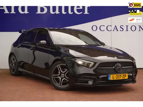 Mercedes-Benz A-klasse 180 Business Solution AMG+Led+Leder+Navigatie+Apple-CarePlay+Sfeer-verlichtin