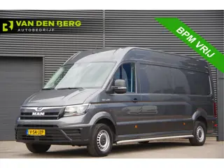 MAN TGE 3.180 35 2.0 Lang L4H3(L3H2) 3-ZITS, 177PK AUT. CAMERA, GEVEERDE STOEL, CRUISE, CARPLAY, NL 