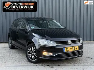 Volkswagen POLO 1.2 TSI Highline Allstar 90pk 2016 Zwart