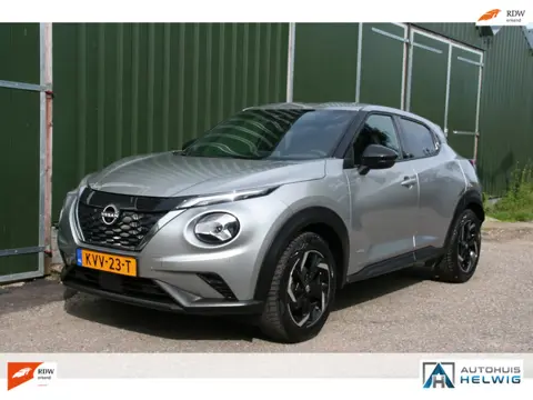 Nissan Juke 1.6 Hybrid Tekna, CLIMA, NAVI, 360 CAMERA, HALF LEER