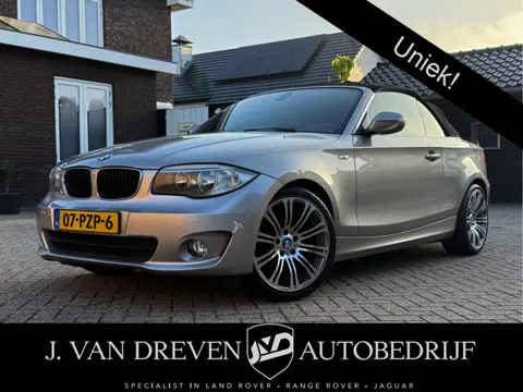 BMW 1 Serie Cabrio 118i Executive - M-sportstuur, Stoelverw. Navi, Parksens, Leder!