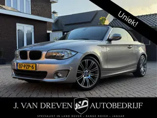 BMW 1 Serie Cabrio 118i Executive - M-sportstuur, Stoelverw. Navi, Parksens, Leder!