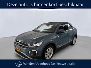 Volkswagen T-Roc Cabrio 1.5 TSI 150pk DSG Style Cabriolet | Stoelverwarming | Camera | Acc | Keyless