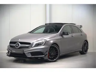 Mercedes-Benz A-Klasse AMG 45 4MATIC | Magno | Stoelverwarming | Panoramadak | Aero Pack | Kuipstoel