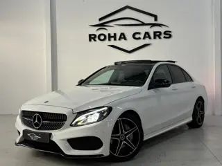 Mercedes-Benz C-klasse 180 Business Solution AMG *Stoelverwarming*Bluetooth*Pano*Led*