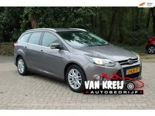 Ford Focus Wagon 1.6 EcoBoost Titanium, Clima, Trekhaak, Stoelverw.