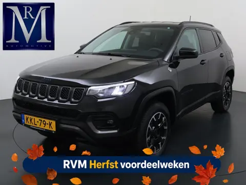 Jeep Compass 4xe 240 Plug-in Hybrid Electric Trailhawk VAN: 31.900,- VOOR: 26.877,- UW HERFSTVOORDEE