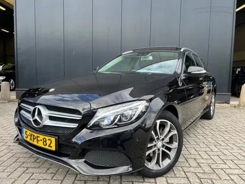 Mercedes-Benz C-klasse Estate 180 Aut/Panodak/Leer/Navi/OrgNl!