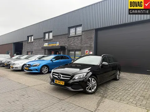 Mercedes-Benz C-klasse Estate 350 e Lease Edition | 3/6/12MND GARANTIE | LED | LEDER |  BURMESTER | 