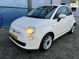 Fiat 500 1.2 Sport - bruin leder - airco