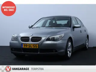 BMW 5 Serie 523i Business Line/ 6-Cilinder!/ Automaat/ 17''LMV/ Clima/ Navi/ Cruise/ Bluetooth/ Mult