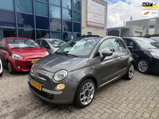 Fiat 500 0.9 TwinAir Lounge Cabrio, Airco, APK 09/27