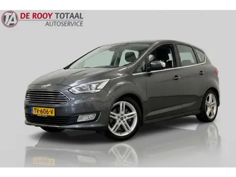Ford C-MAX 1.0 Titanium 126PK, RIJKLAAR | CAMERA | RUIT/STOEL/STUURVERWARMING | NAVIGATIE | XENON