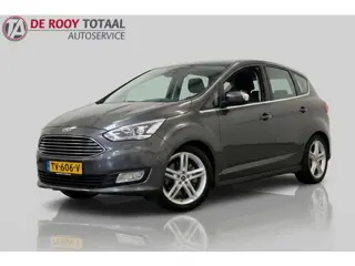 Ford C-MAX 1.0 Titanium 126PK, RIJKLAAR | CAMERA | RUIT/STOEL/STUURVERWARMING | NAVIGATIE | XENON