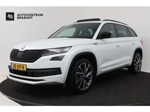 Škoda Kodiaq 1.5 TSI Sportline Business 7p. (DIGITALE COCKPIT, PANORAMADAK, TREKHAAK, STOELVERWARMIN