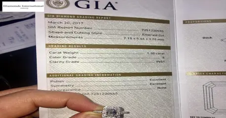 At Diamond International, Find Certified Diamonds