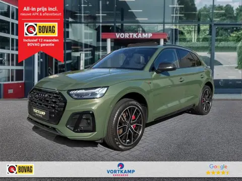 AUDI Q5 55 TFSIe QUATTRO S-LINE PANO-DAK/TREKHAAK/B&O/CAMERA/ELEK-KLEP/STOELVERW