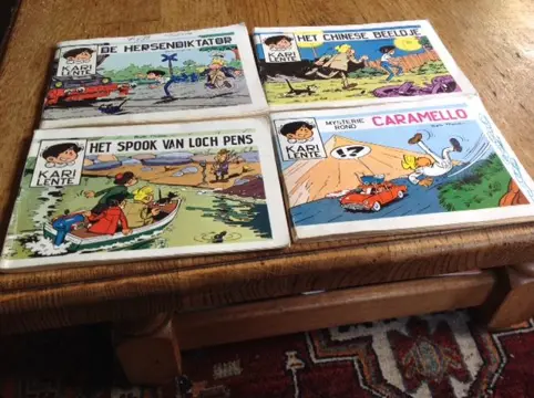 Kari lente - vintage stripboeken