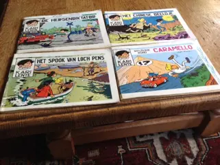Kari lente - vintage stripboeken