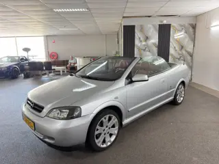 Opel Astra Cabriolet 1.8-16V Apk Nieuw,Clima,Cruise,Leder,N.A.P,Lm velgen,Parksensor,Stoelverwarming