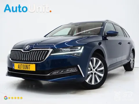 Škoda Superb Combi 1.4 TSI iV Style | Panoramadak | Leder | Trekhaak | Stoelkoeling | 360 | Memory |