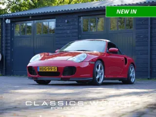 PORSCHE 996 Turbo Cabriolet Â 3.6L Â Manual Â Red Â German Delivery