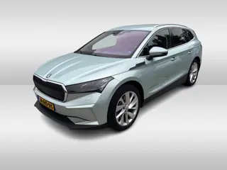 Škoda Enyaq iV 80 / SOH 91,7% / Trekhaak / Camera / Leder / Matrix LED / 19'' / CarPlay / Stoelverwa