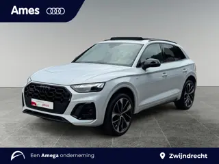 Audi Q5 50 299pk TFSI e S edition Competition Exclusive Kleur | Stoelverwarming voorin | Glazen pano