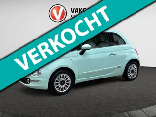 Fiat 500 1.2 Lounge | Airco | Cruise | Navi | Parkeersensoren Achter | Panoramadak | IsoFix | Radio/