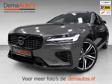 Volvo V60 2.0 T8 Recharge AWD R-Design PANO/MASSAGE+M-LEDER/B&W/360CAM/NAVI/H-UP///