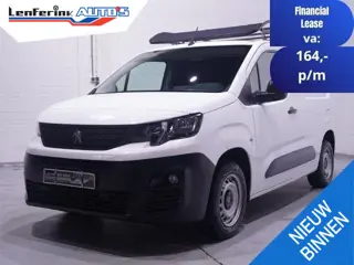 Peugeot Partner 1.5 BlueHDI 75 pk Premium Airco, Apple Carplay Cruise Control, Imperiaal, PDC achter