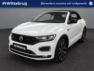 Volkswagen T-Roc Cabrio 1.5 TSI 150pk R-Line DSG Automaat Navigatie / 19"LM velgen / Elek. Kap / Par