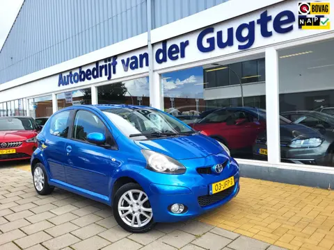 Toyota Aygo 1.0-12V Dynamic Blue / Airco / Android Auto & Apple Carplay /