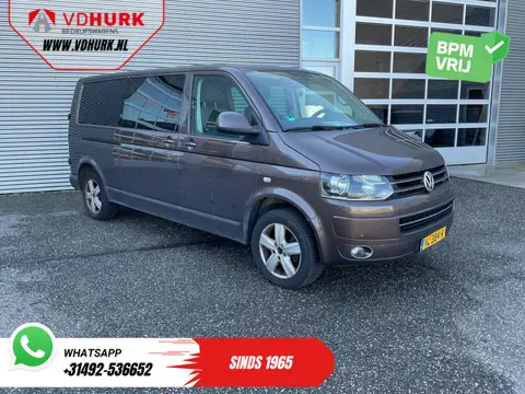 Volkswagen Transporter 2.0 TDI L2 Aut. DC Dubbel Cabine EXPORT 2.5t Trekverm./ Navi/ Airco/ Cruise/ 