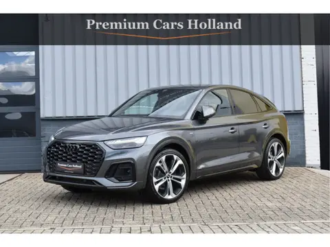 Audi Q5 Sportback 50 TFSI e S-Line RS-Leder Luchtvering Trekhaak HUD Oled Matrix ACC Keyless 21 Inch