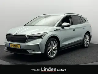 Škoda Enyaq iV 60 First Edition | SoH 93,7% | Warmtepomp | Matrix LED | Navigatie | Stoel/Stuurverwa