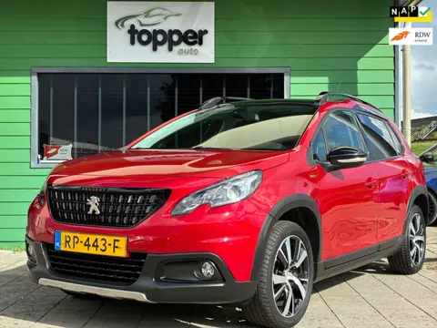 Peugeot 2008 1.2 PureTech GT-line|D-riem v.v.|Panoramadak|Camera|Navigatie|CruiseControl|Trekhaak|Cl