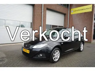 SEAT Ibiza 1.4 STYLE 5 DEURS ECC AIRCO CRUISECONTROL RADIO CD AUX LMV 4X PERF ALL SEASON BANDEN 4X E