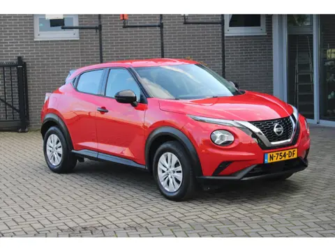 Nissan Juke 1.0 DIG-T Visia Airco/Cruise/Led/NL auto!!