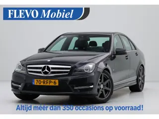 Mercedes-Benz C-klasse 180 Avantgarde AMG-Line Aut. Leer|Clima|Zonnedak|Xenon|Stoelverw.|18" LMV