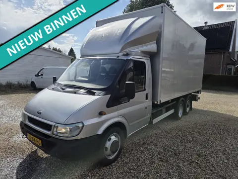 Ford Transit 350M 2.4TDCi DL DC MET GESLOTEN CLIXTAR OPLEGGER