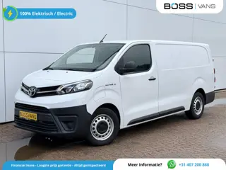 Toyota ProAce Electric Worker 75kWh 136PK L3 348km WLTP EV Snelladen Climate control Cruise control 